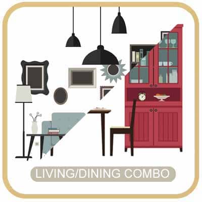open concept living dining room online interior design
