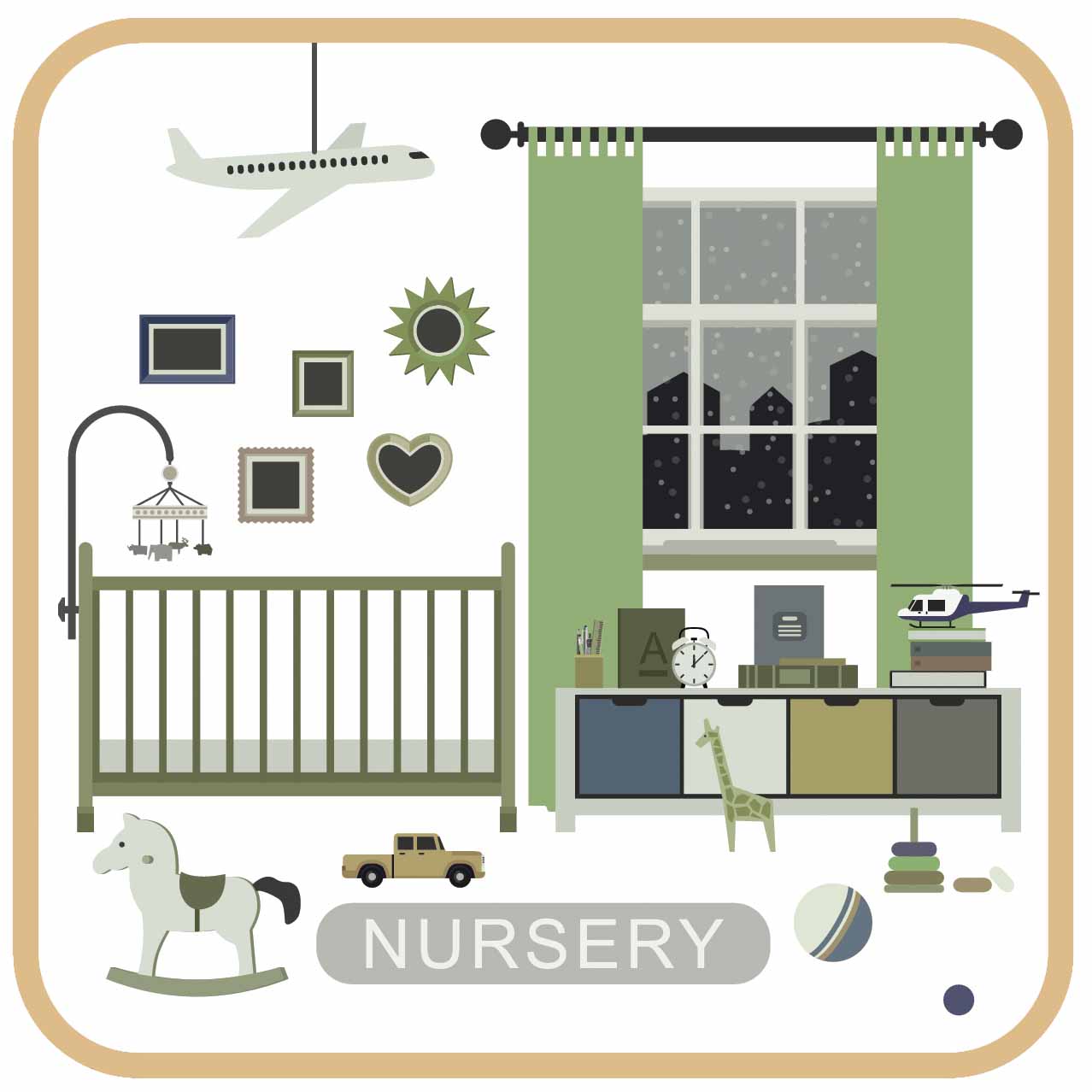 online nursery kids bedroom design